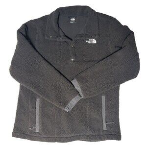 The North Face Men’s Parkview Fleece Pullover Size Large Black NF0A7V3P
